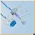 Ge Marquette 11 Pin Reusable Spo2 Sensor, Neonate Silicone Wrap Y Type, L 3m