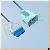 Ge Marquette 11 Pin Reusable Spo2 Sensor, Pediatric Finger Clip, L 3m