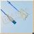 Hellige 10 Pin Reusable Spo2 Sensor , Pediatric Silicone Soft Tip, L 3m