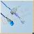 Kontron 12 Pin Reusable Spo2 Sensor, Neonate Silicone Wrap Y Type, L 3m