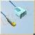 Mek 8 Pin Reusable Spo2 Sensor Pediatric Finger Clip, L 3m