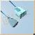 Nellcor 14 Pin Reusable Spo2 Sensor Pediatric Finger Clip, L 3m