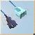 Nellcor 14 Pin Reusable Spo2 Sensor With Oximax Pediatric Finger Clip, L 3m