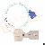 Nellcor 7 Pin Disposable Spo2 Sensor, Adult, 0.9m