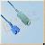 Nellcor Db9 Pin Reusable Spo2 Sensor , Adult Finger Clip, L 3m