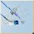 Newtech 12 Pin Reusable Spo2 Sensor, Neonate Silicone Wrap Y Type, L 3m