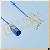Newtech 8 Pin Reusable Spo2 Sensor, Pediatric Silicone Soft Tip, L 3m
