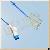 Nihon Kohden 10 Pin Reusable Spo2 Sensor, Pediatric Silicone Soft Tip, L 3m