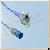 Senmind 8 Pin Reusable Spo2 Sensor, Neonate Silicone Wrap, L 3m
