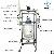 Kori Lab Double Jacketed Reactors With Condenser With Reflux Flask With Ptfe Seal For Pilot Plant