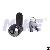 Mini Radial Pin Cam Lock Mk101as-21