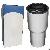 Zc-co-v Stainless Steel Tumbler Vacuum Insulated To Keep Drinks Ice Cold Up To 24 Hours And Piping