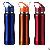 Zc-hd-c Stainless Steel Insulated Water Bottle With Flip Straw And Sweat-proof Rubber Coating This