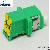 Lc Adapter With Shutter, Duplex, Apc, External, Outer, Built-out