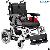 Al Frame Folding Comfortable Power Wheelchair With Different Seat Size