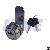 Zinc Alloy Mailbox Cam Lock, Bright Chrome, Nickel Plated