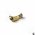 15mm Small Size Brass Badge Pin Back Wearing On Breast