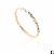 Rose Gold Plated Bangles Exquisite Zircons Imbeded Fashion Girl Bracelets