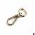 Shinny Light Gold Plated Metal Alloy Swivel Lanyard Snap Hook Great For Lady Bags