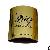 Golden Perfume Bottle Label