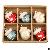 Assorted Glass Ornaments Set Christmas Glass Ball Decoration