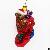 Custom Painting Christmas Tree Decoration Ball Ornament Glass Sock Figurines