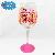 Decorative Themed Personalized Glass Long Stem Wine Glass