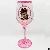 Gradual Colors Pink Vintage American Style Wine Glass Themed Drinkware