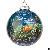 Hand Painted Inside Painting Glass Christmas Ornaments Ball