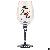 Promotional Themed Christmas Snowman Wine Glass