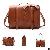 Ladies Briefcase Pu Leather Laptop Backpack Shoulder Satchel Crossbody Bag