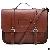 Women Briefcase Vintage Crossbody Messenger Bag Pu Leather Satchel Purse