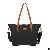 Women Nylon Tote Waterproof Crossbody Bags With Black Adjustable Strap Beach Shoulder Handbag