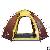 Six Person Instant Automatic Pop Up Hexagon Cabin Tent H24