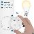 Dimmable A19 E26 Led Light Bulb With Wireless Remote Controller Dim 3 Color Changing, 10w