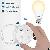 Dimmable A19 E26 Led Light Bulb With Wireless Remote Controller Dim 3 Color Changing, 10w