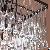 Chandelier Lighting Crystal Glass Raindrops