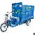 Electric Tricycle For Loading Trash, Sanitation Tricycle To Carry Rubbish, Environmental Vehicle