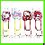 Cartoon Animal Food Car Truck Flower Shape Cute Pvc Bookmark With Clips For Promotional Gifts