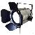 Dj Light, Led Cob Par Can, 200w 4in1 Cob Led Wash Phn007