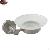 Hyland Stainless Steel Glass Soap Dishes Holder