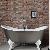 Double Slipper Cast Iron Bath Tub Yx-008