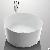 White High End Acrylic Freestanding Soaking Tubs For Small Spaces Round Shape Yx-732