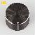 Iso9001 Oem Ningbo China Round Black Aluminum Alloy Knob With High Quality