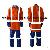 Anti Arc Flash Fire Retardant Suit With Reflective Trim