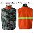 Protective Flame Retardant Forest Fire Fighting Vest Double-sided