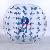Dot Blue Bubble Football Suit Inflatable Ball  Free Shipping