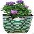 Colourfully Stripe Grow Bag