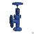 Cast Iron Globe Valve Din Angle Type Globe Valve