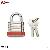 19mm Laminated Steel Shackle Safety Padlocks Ep-8561